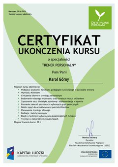 Certyfikat